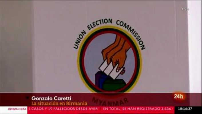 La junta militar de Birmania ordena la disolución del partido de Aung San Suu Kyi por fraude