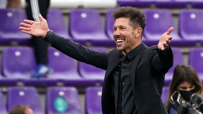 Telediario 1 - Simeone: "Es uno de los mejores años para salir campeón"