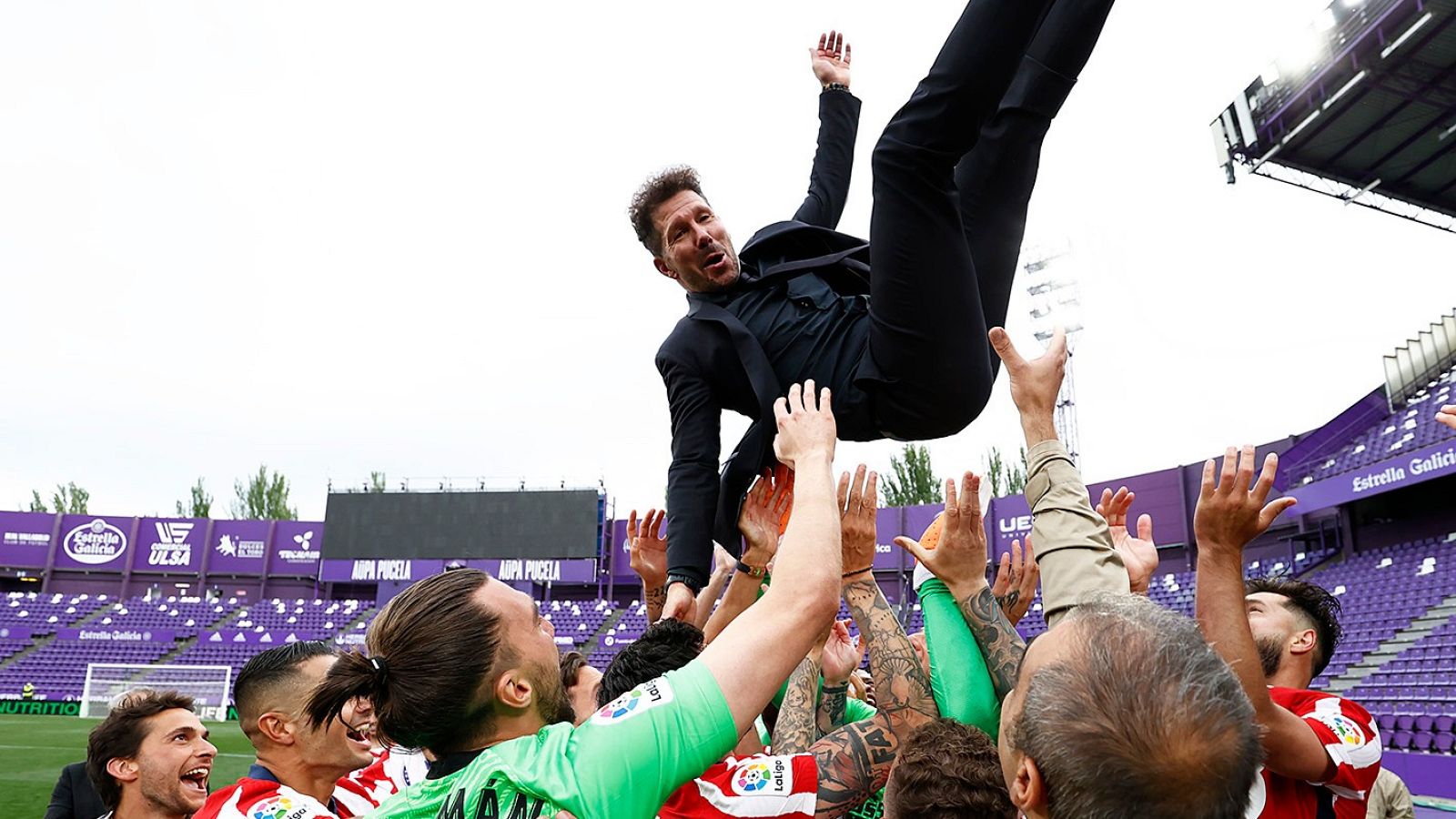 Simeone: "En un año tan difícil salió campeón el Atlético" - Estudio Estadio | Ver