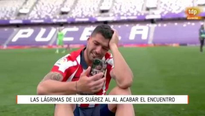 Las lágrimas de Suárez tras el menosprecio del Barça