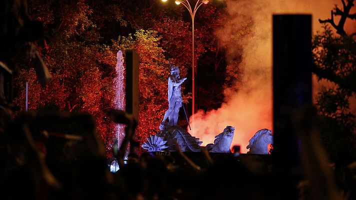 Muere un menor de 14 años en las celebraciones del título de Liga en Madrid