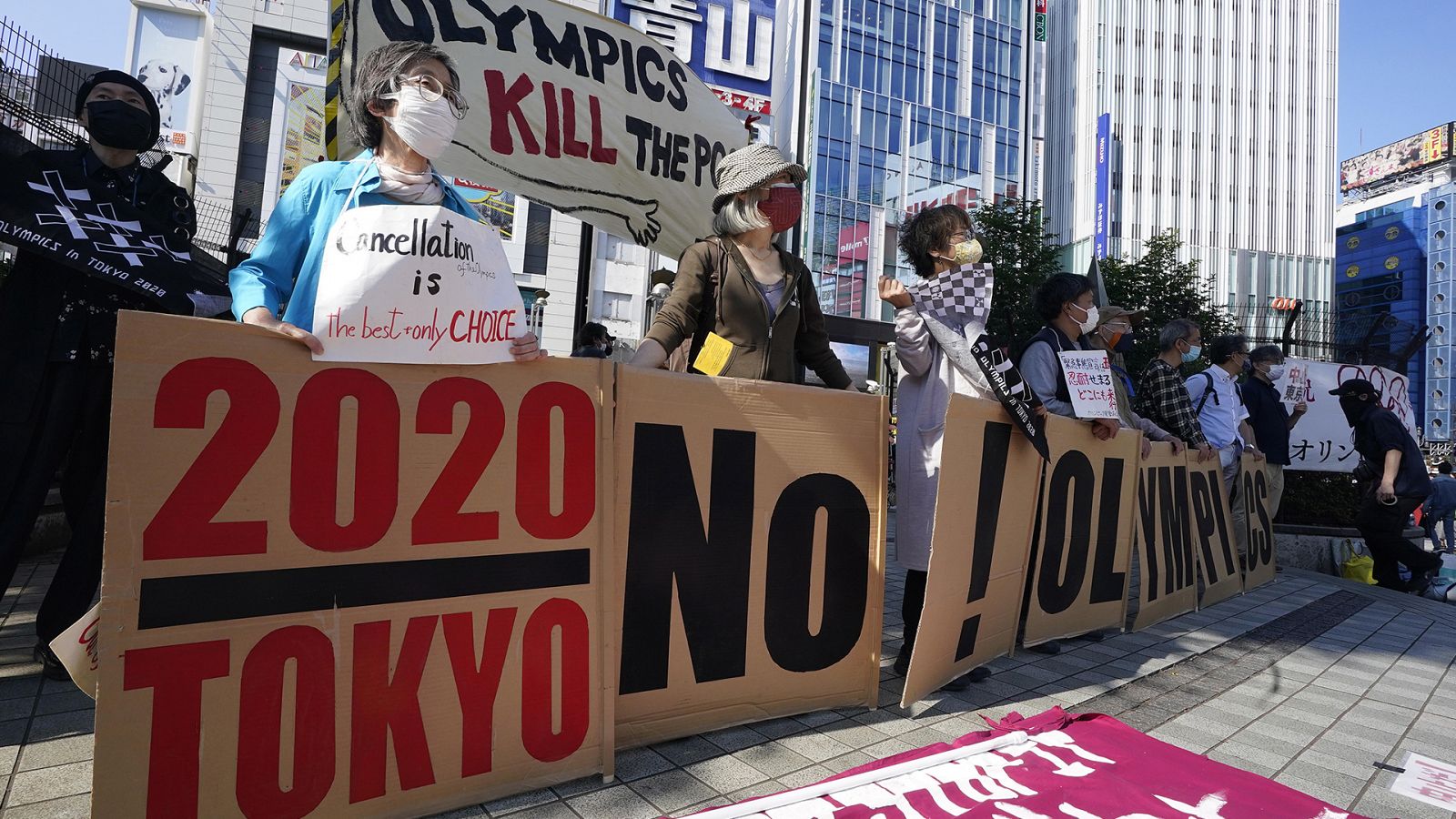 Varios colectivos piden cancelar o posponer los JJOO de Tokio