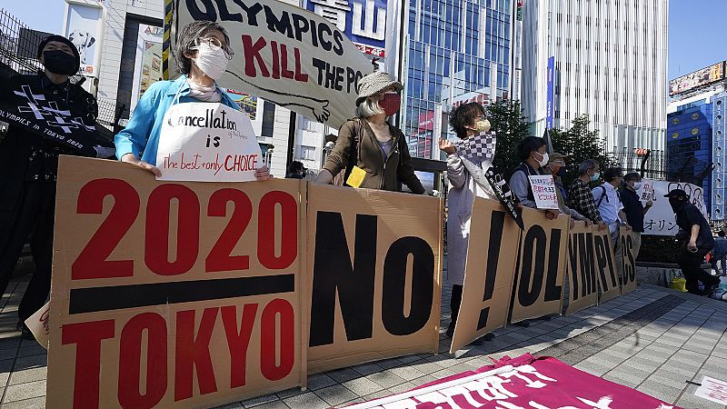 Varios colectivos piden cancelar o posponer los JJOO de Tokio