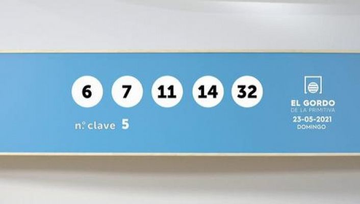 SELAE - Sorteo de la Lotería Gordo de la Primitiva del 23/05/2021