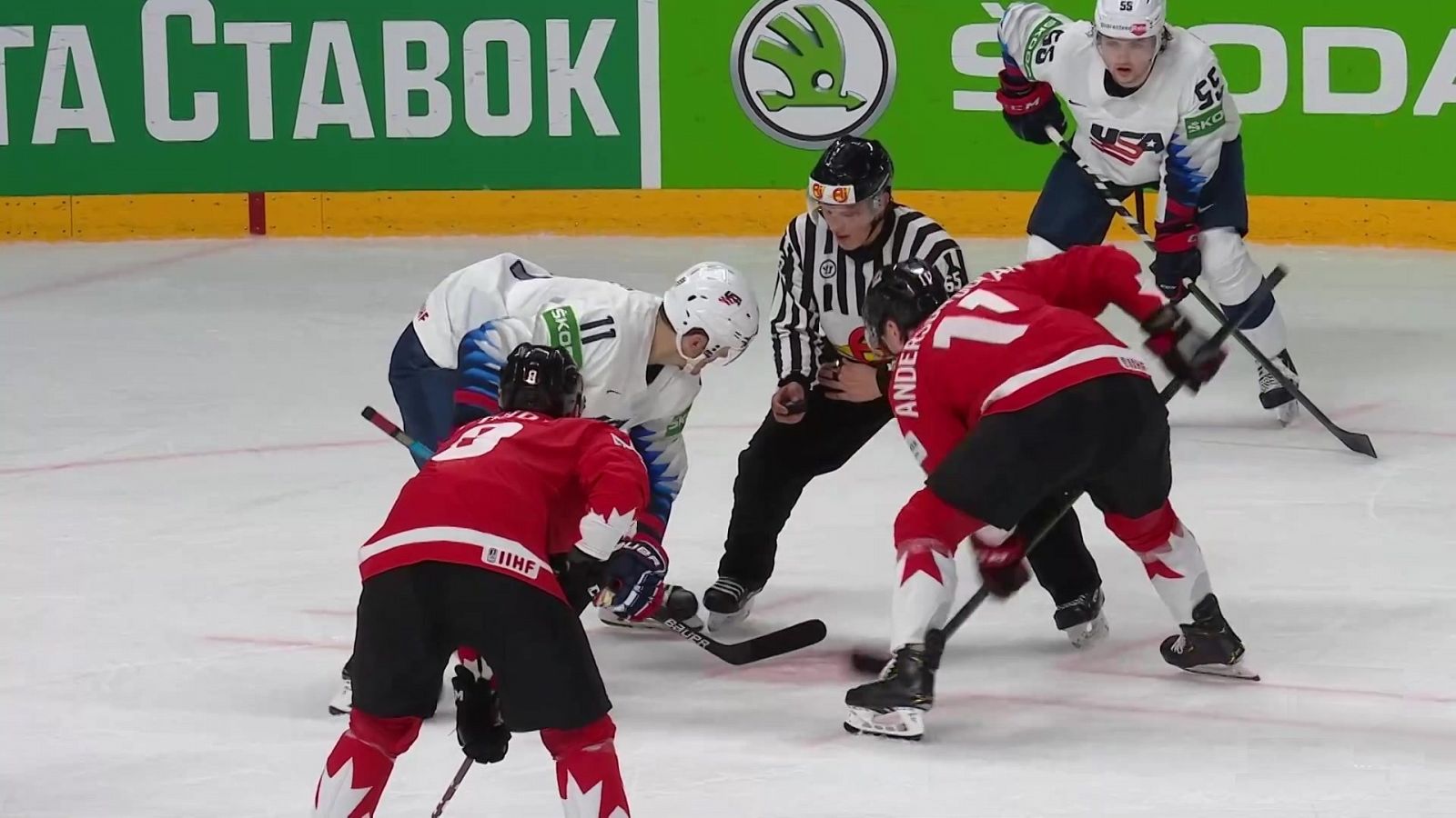Hockey sobre hielo - Campeonato del Mundo: Canadá - EE.UU.