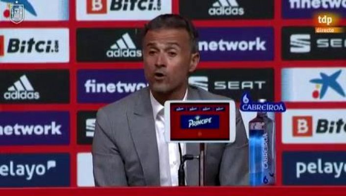 Fútbol - Luis Enrique, sobre la ausencia de Ramos: "Es una decisión complicada, pero es lo mejor para el grupo"