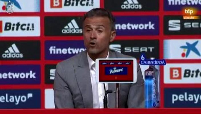 Luis Enrique, sobre la ausencia de Ramos: "Es una decisión complicada, pero es lo mejor para el grupo"