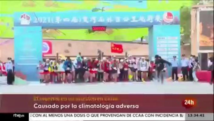 Mueren 21 personas por hipotermia durante un ultramaratón en China