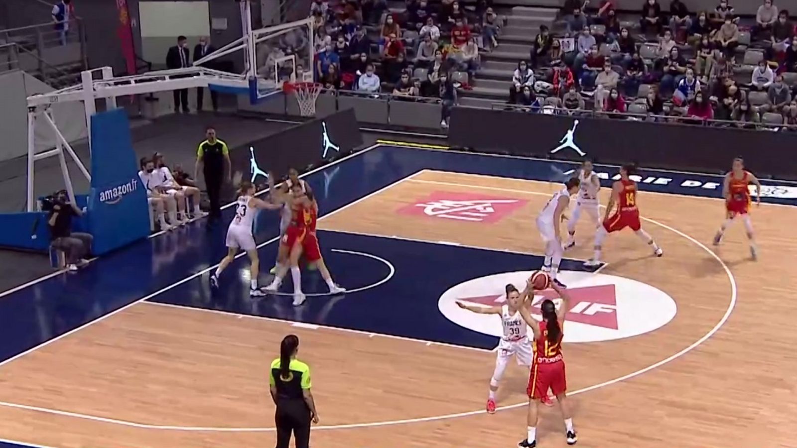 Baloncesto - Gira preparación Eurobasket femenino 2021: Francia - España