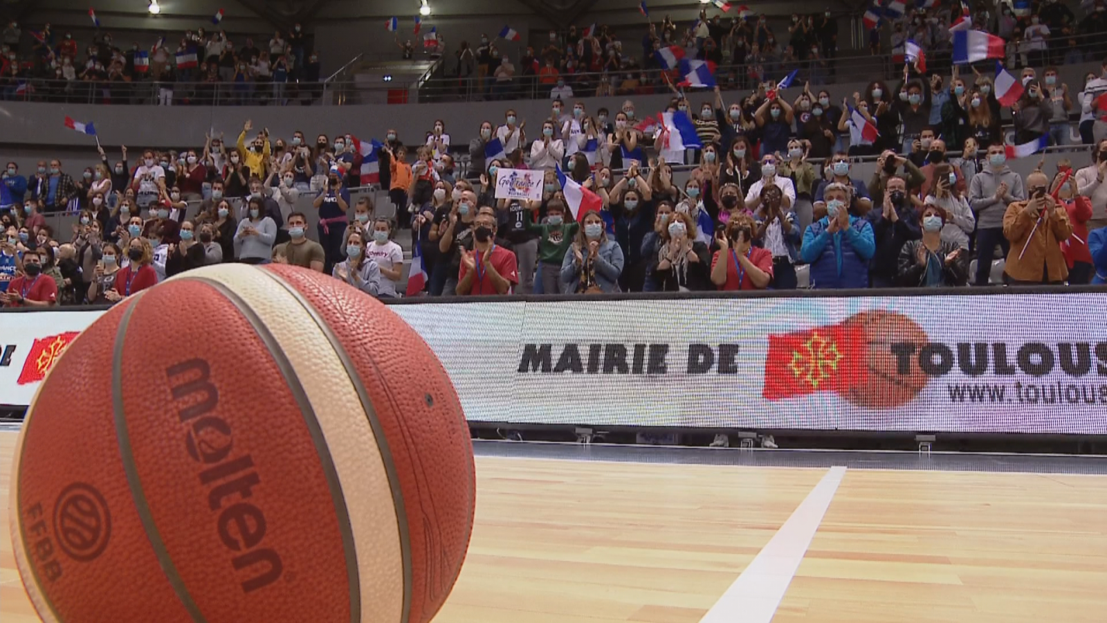 Selección femenina baloncesto Toulouse: Francia-España (72-45)