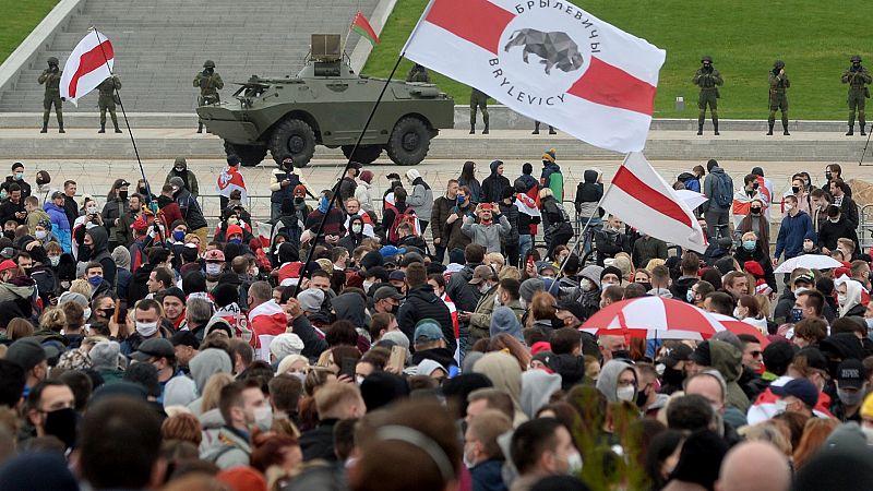 La represión en Bielorrusia se mantiene sobre la ciudadanía que se manifiesta contra el Gobierno