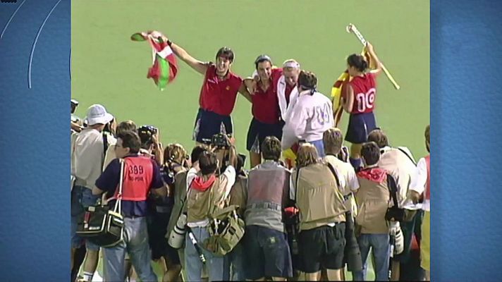 Medalla de Oro del hockey hierba femenino en Barcelona 92