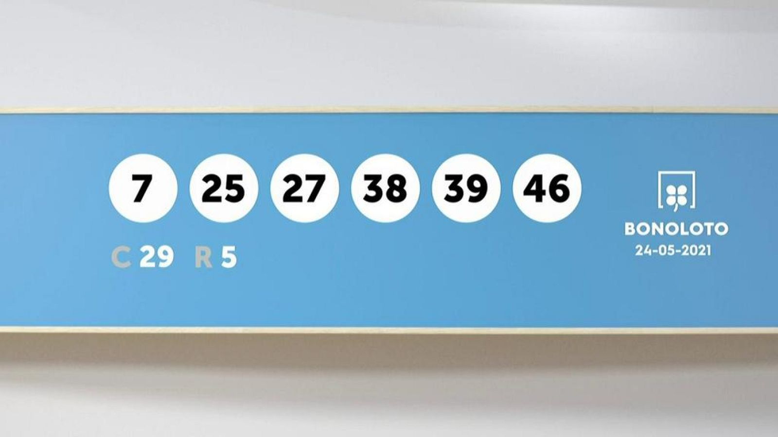 Sorteo de la Lotería Bonoloto del 24/05/2021 - Ver ahora