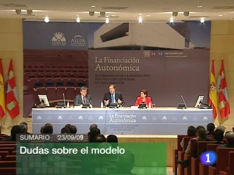  Noticias Castilla y León. Informativo Territorial de Castilla y León. (23/09/09)