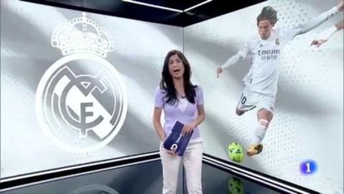 Telediario 1 - Modric renueva con el Madrid hasta junio de 2022