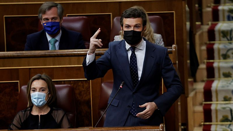 Casado califica de "traición" los indultos del 'procés' y Sánchez insiste: "Hay un tiempo para el castigo y otro para la concordia"