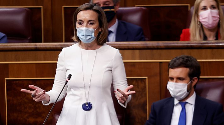 Informativo 24h - Gamarra echa en cara al Gobierno su plan 2050: "Más España de 2021 y menos odisea en el espacio"