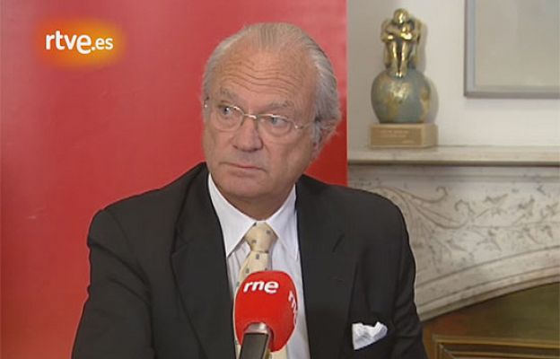Entrevista al Rey de Suecia en RNE