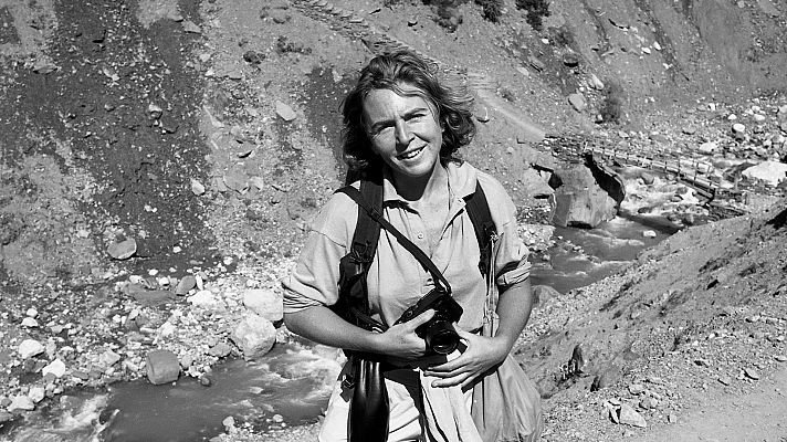 Isabel Azkárate, fotógrafa en el Festival de San Sebastián