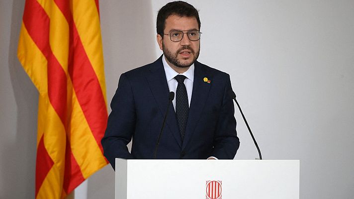 Aragonès critica que el Supremo "sigue en la línea represiva" al oponerse a los indultos de los presos del 'procés'