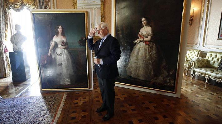 Telediario 1 - Exposición 'Eugenia emperatriz' en el Palacio de Liria