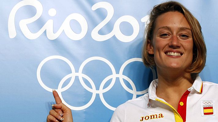 Telediario 1 - Mireia Belmonte sigue sin mínima en sus mejores pruebas