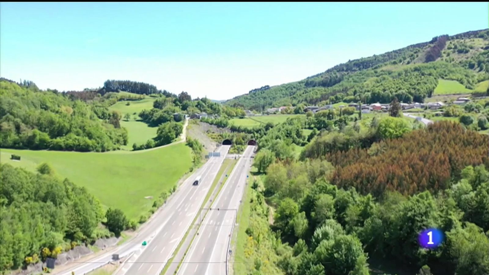 5G no túnel do Cereixal (Lugo) da autovía do Noroeste