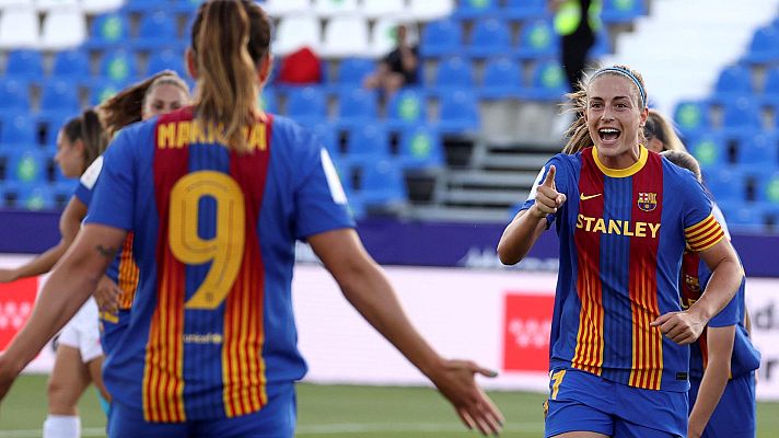 Fútbol - Madrid CFF - Barça: Doblete de Alexia (0-4 en la semifinal)