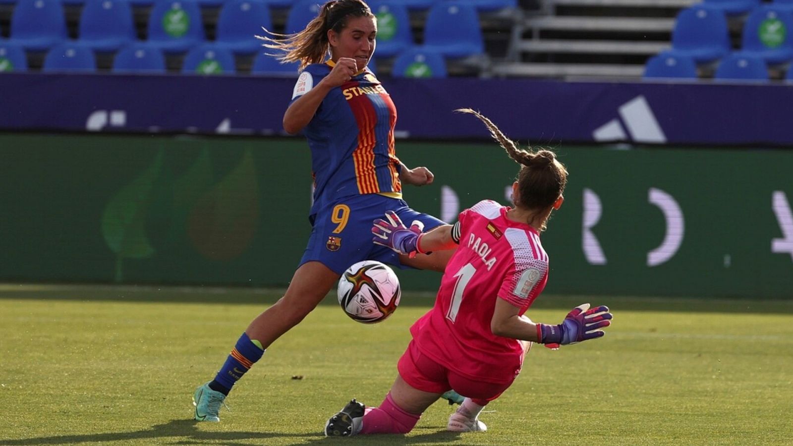 Fútbol - Copa de la Reina 2021. 1ª Semifinal: Madrid CFF - FC Barcelona