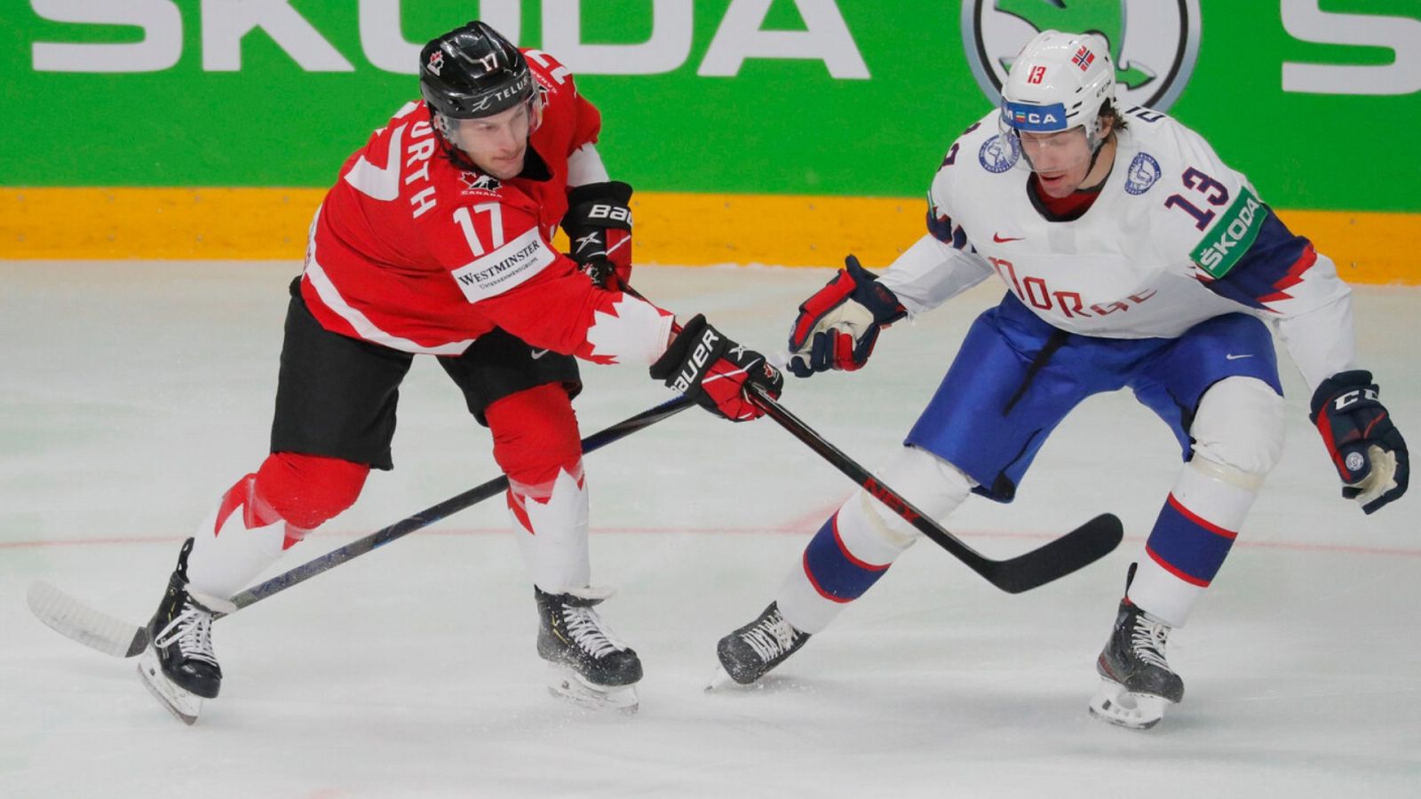 Hockey sobre hielo - Campeonato del Mundo: Canadá - Noruega