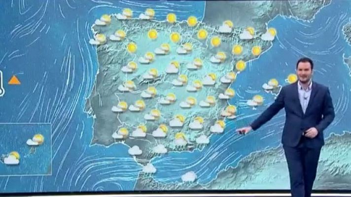 La Aemet prevé temperaturas en ascenso en la mitad norte peninsular y Baleares