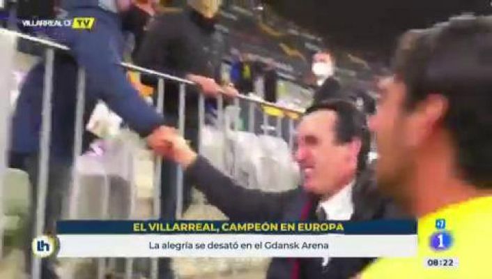 Telediario 1 - El triunfo del Villarreal reafirma a Emery como el rey de la Europa League