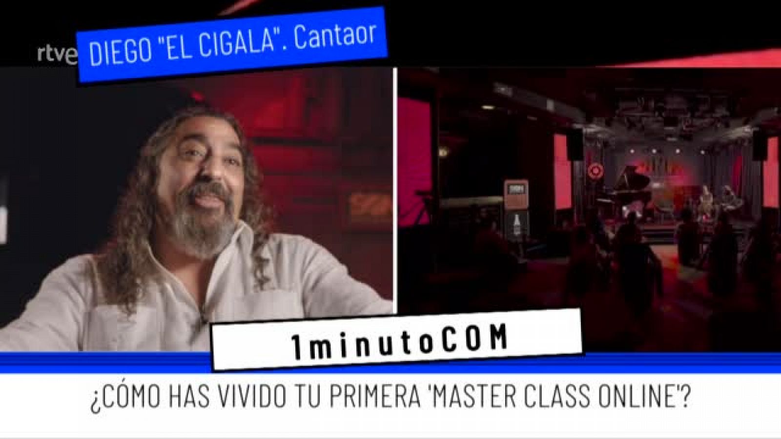 #1minutoCOM Diego El Cigala