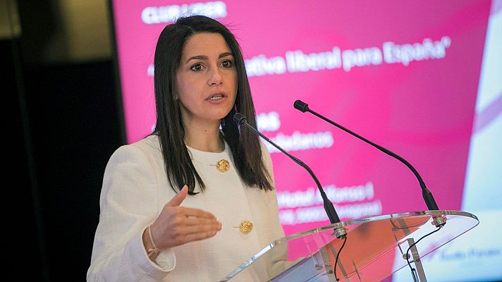 La hora de La 1 - Arrimadas: "Sánchez quiere indultar a los líderes del 'procés' para que sus socios le den apoyo parlamentario"