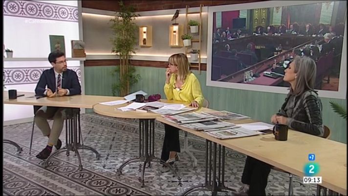 Cafè d'idees - Jaume Collboni, Jordi Nieva i 'Els Segadors'