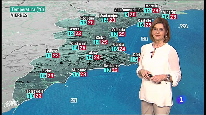 El tiempo en la Comunitat Valenciana - 27/05/21