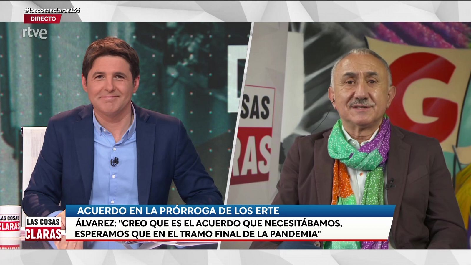 Pepe Álvarez (UGT), sobre la prórroga de los ERTE: "Garantiza a los trabajadores sus plenos derechos, es el acuerdo que necesitábamos"