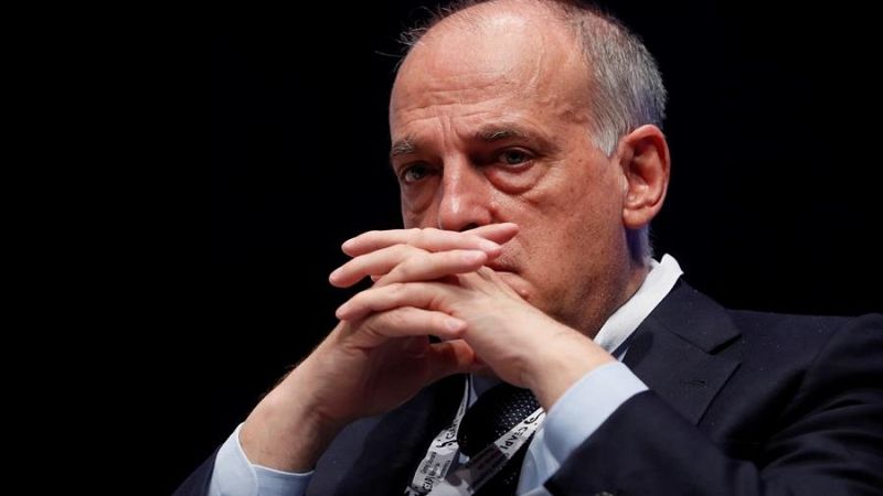 Javier Tebas: "La Liga no defenderá a ningún club español sancionado por la UEFA"