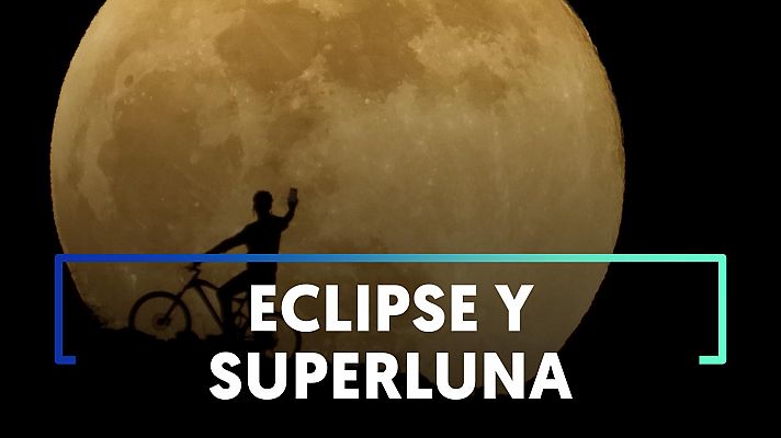La 'superluna de mayo' y un eclipse dejan impresionantes imágenes por todo el mundo