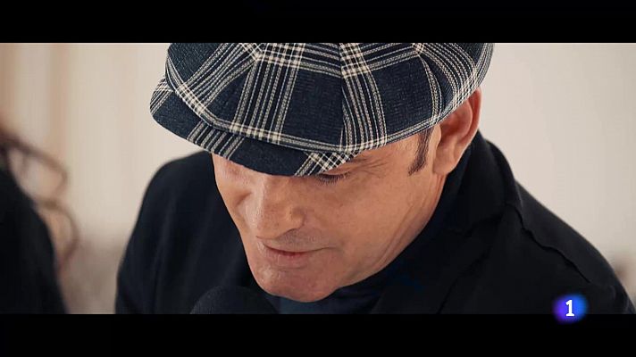 Telediario 1 - Tony Zenet: cantante, actor y pintor aficionado