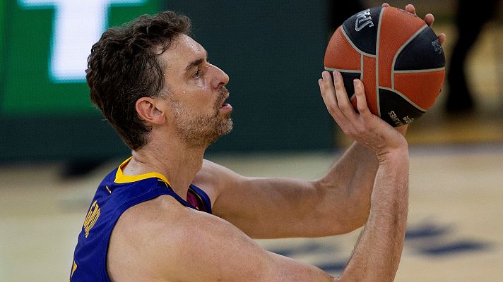 Telediario 1 - El Barça afronta una Final Four muy especial para Pau Gasol
