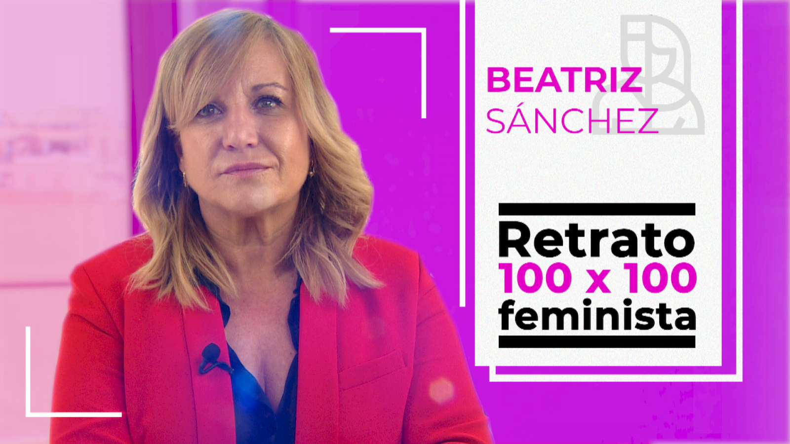 Objetivo Igualdad - Retrato 100 x 100 feminista: Beatriz Sánchez, fiscal