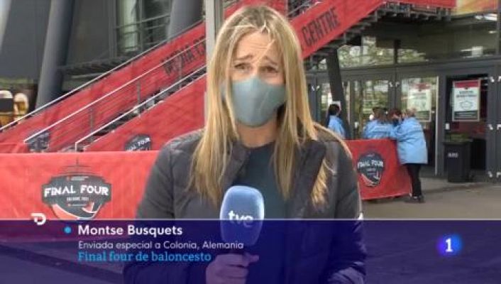 Telediario 1 - Barça - Milán, novatos y favoritos contra experimentados vencedores de la Euroliga