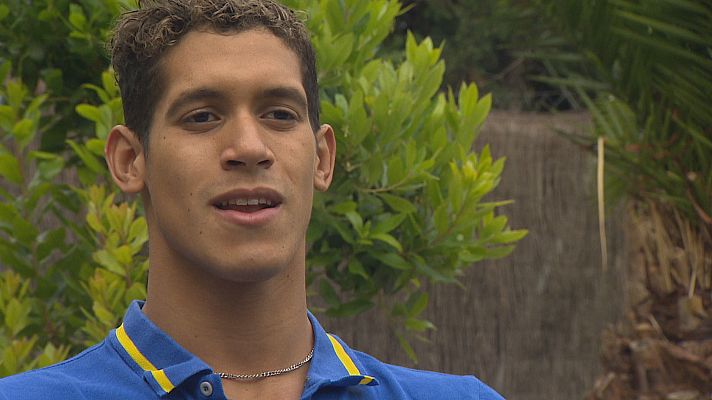 Telediario 1 - Hugo González: en casa de un campeón de Europa