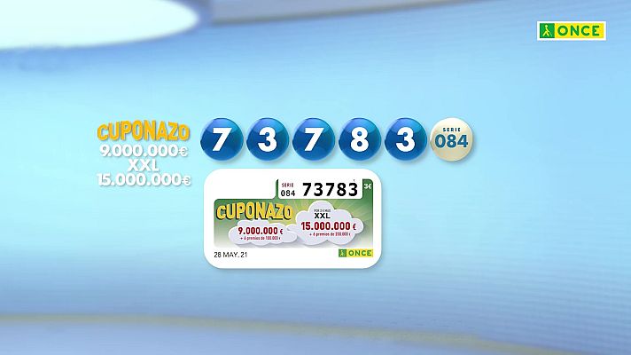 Sorteos ONCE - Resultado del sorteo ONCE.