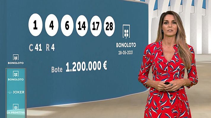 Resultados del sorteo de Bonoloto y Euromillones del 28 de m