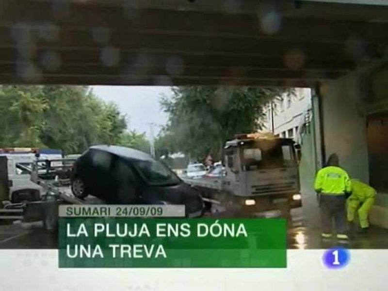  L'Informatiu. Informativo Territorial de la C.Valenciana (24/09/09)