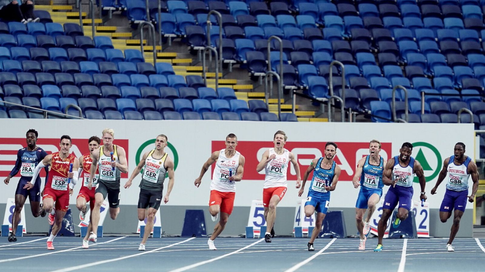 Atletismo - Campeonato de Europa de Naciones. 4x100m W y M
