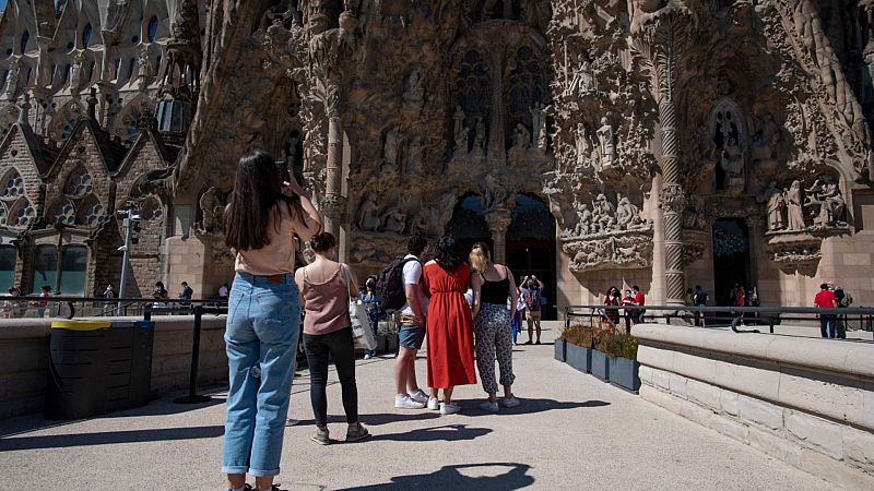 Reabre la Sagrada Familia, tras más de siete meses cerrada al público