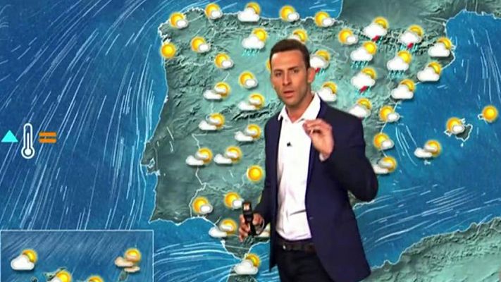 El tiempo - Más calor en la mitad suroeste, con valores que pueden superar los 36 grados